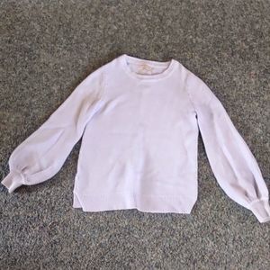 Puff wrist sweater